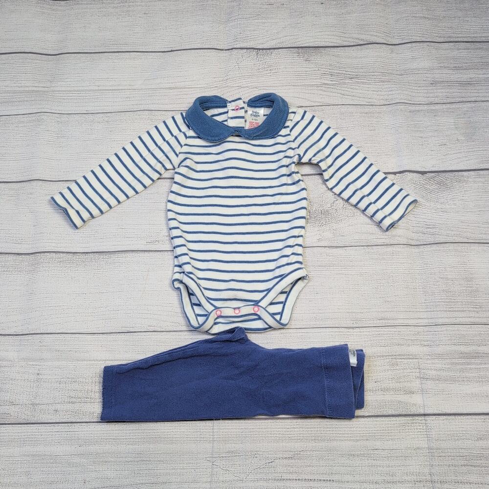 6/12m Baby Boden Stripe Outfit